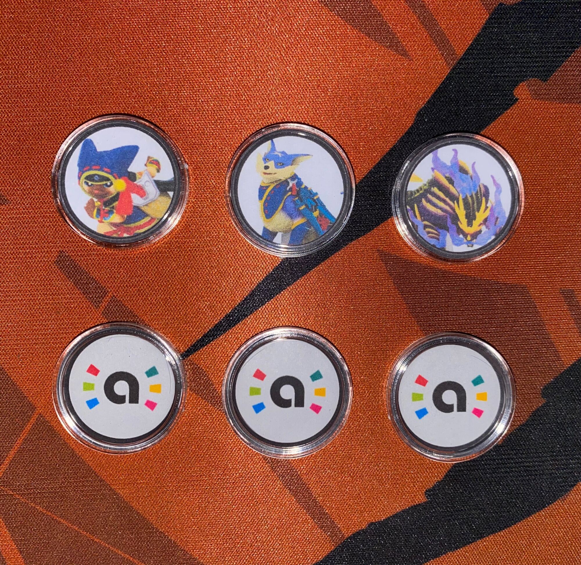 [Ready Stock] Monster Hunter Rise Amiibo Coin Card