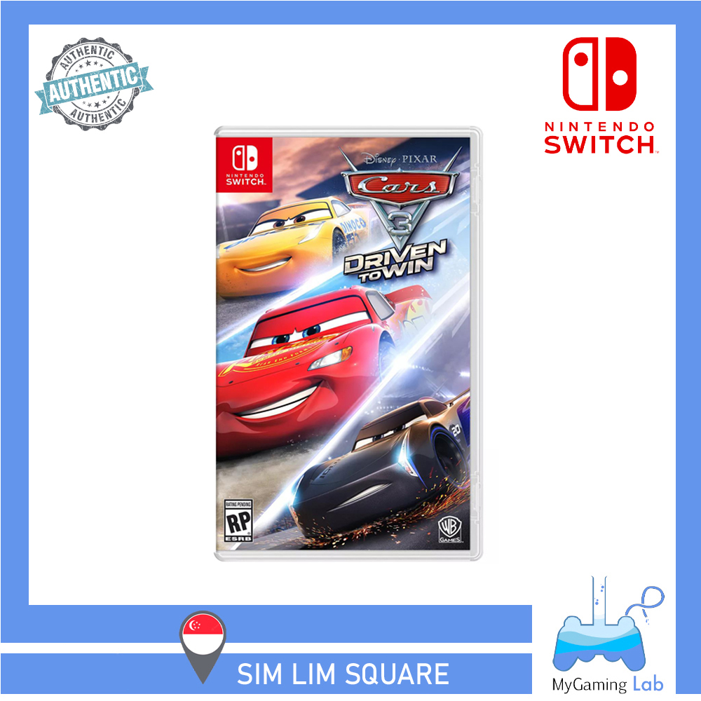 [SG] Nintendo Switch Game Cars 3 Driven to Win For All Switch Console