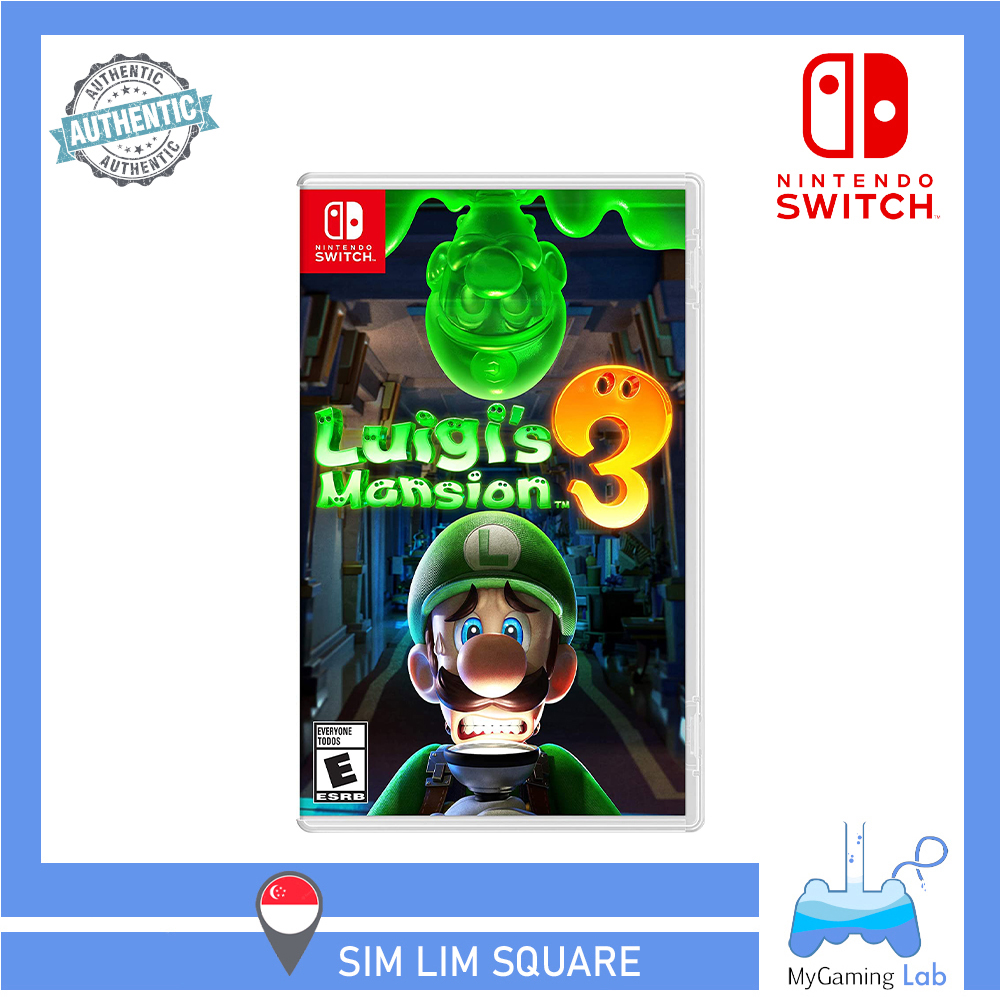 [SG] Nintendo Switch Game Luigis Mansion 3 (MDE-US)