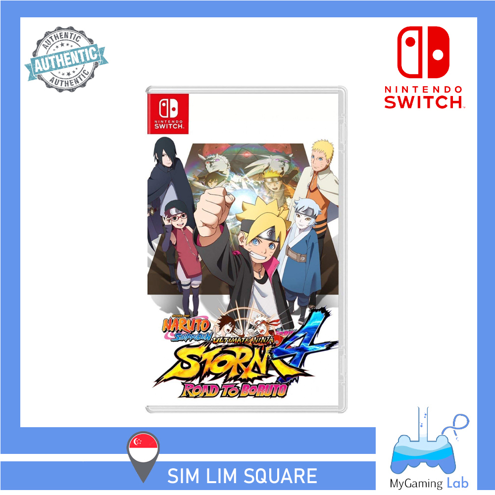 [SG] Nintendo Switch Game Naruto Shippuden Ultimate Ninja Storm 4 Road To Boruto