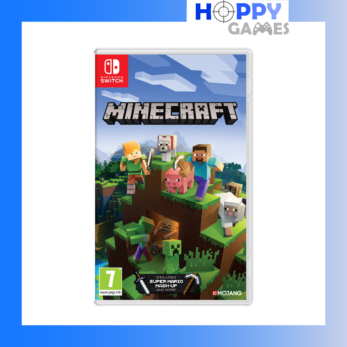 *CASHBACK + FREE SHIPPING* Minecraft Standard Edition Nintendo Switch [EU - FULL ENGLISH GAMEPLAY]
