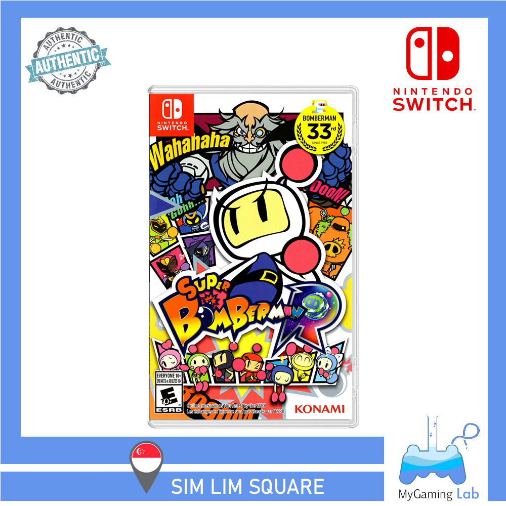 [SG] Nintendo Switch Game Super Bomberman R For SWITCH OLED LITE